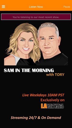 Sam in the Morning Radio Show App(圖2)-速報App