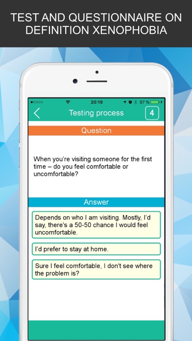 Personality Test Quizzes Xenophobia Definition Psy screenshot 3