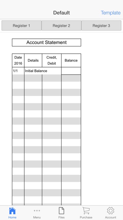 House Ledger