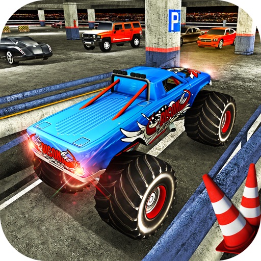 Multi Storey Monster Truck Parking Simulator 2017 iOS App