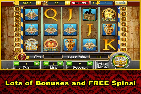 Egypt Dream - Slots with Huge Bonuses and Payouts! screenshot 4