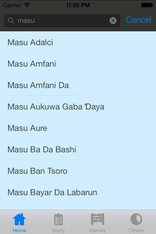 Hausa Dictionary - náhled