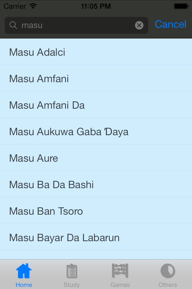 Hausa Dictionary screenshot 2