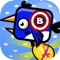 Flappy Blue hero : fly bird classic