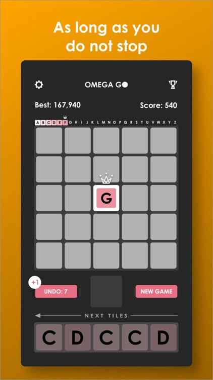 Omega Go - Letter Puzzle