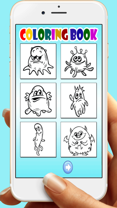 How to cancel & delete Monster Alien For Coloring Book Games from iphone & ipad 2