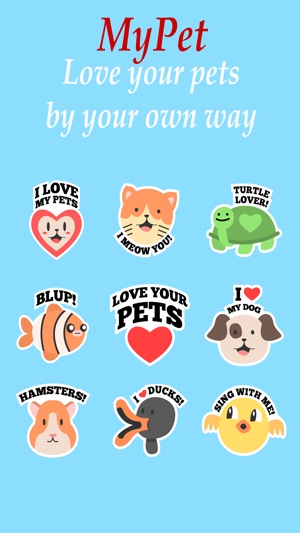 MyPet - Best Pet Stickers 2017(圖2)-速報App