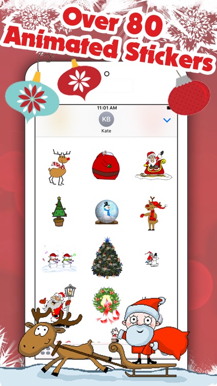 Christmas Animations for iMessage