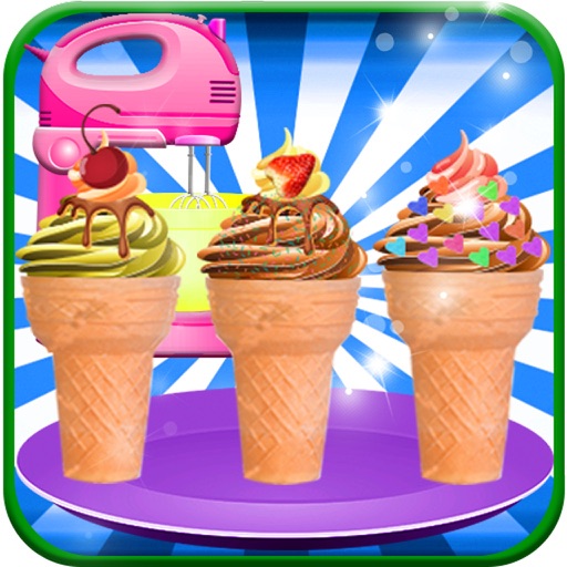 Cone Cupcakes Maker - Sweet Food Cooking icon