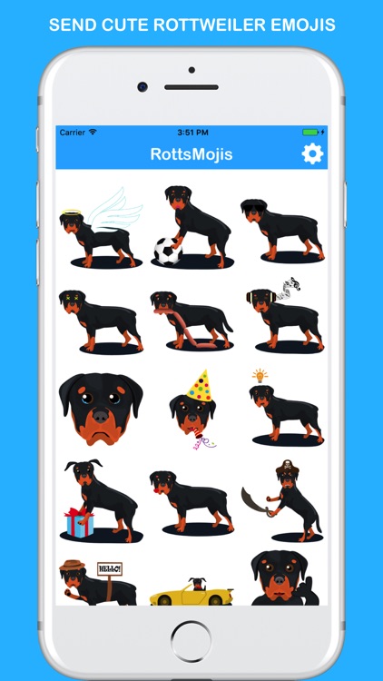 RottsMojis - Rottweiler Emojis & Stickers