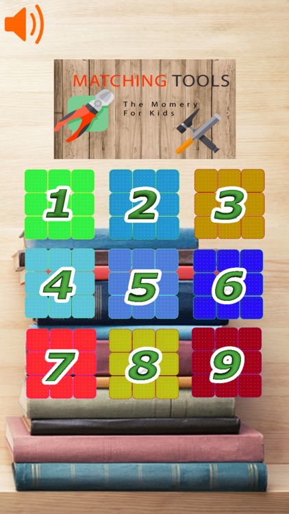 Hand tools Matching game for Kids