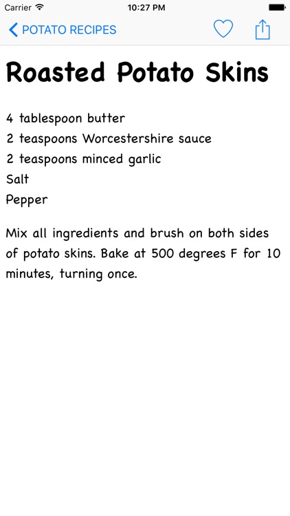 Potato Recipes HD screenshot-3