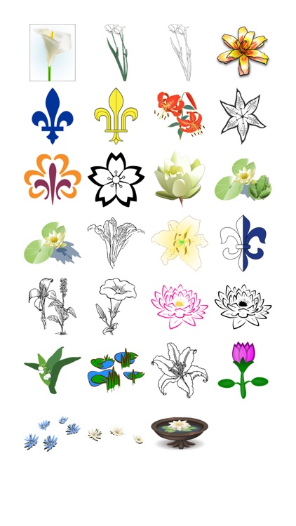 Lilies Sticker Pack