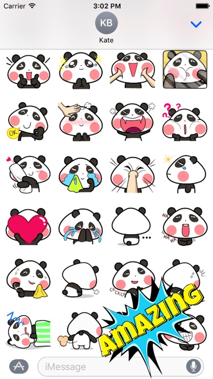 Baby Panda Emoji screenshot-3