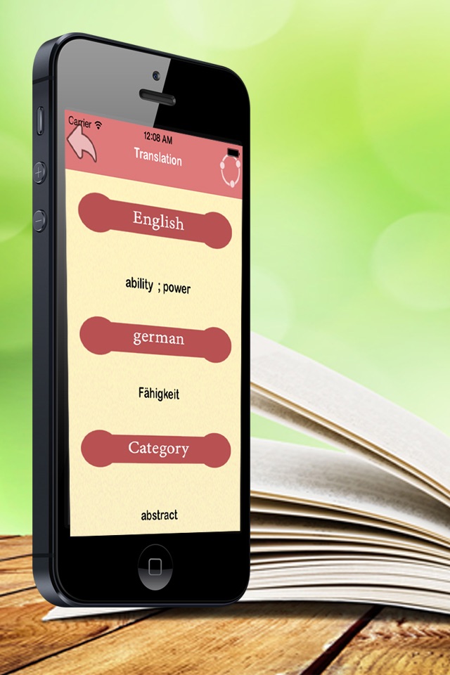 German - English Offline Dictionary screenshot 3