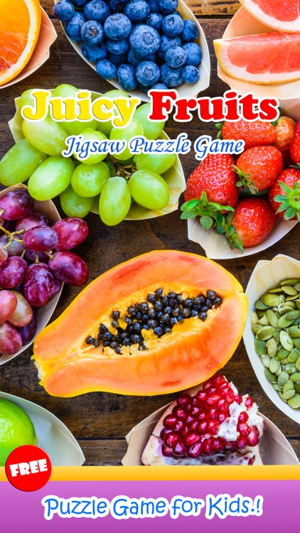 Fruits Jigsaw Puzzles Learning Games Free For Kids