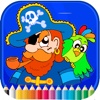 Pirate Coloring Book - Activities for Kids