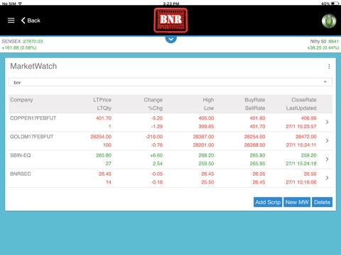 B N Rathi Mobile E-Trading screenshot 4