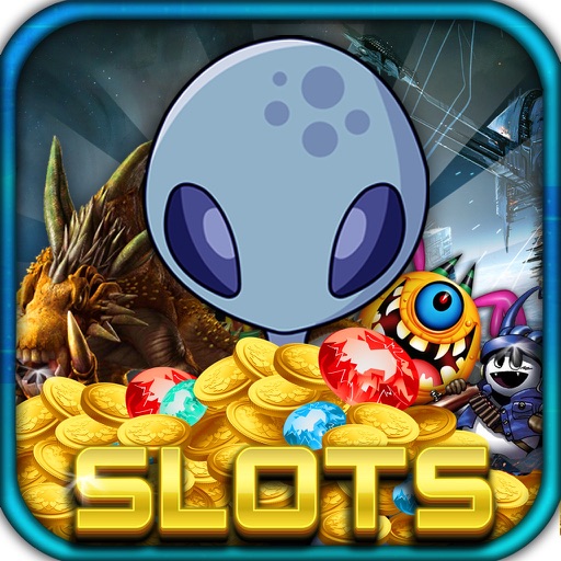 Alien Casino Slots Game Icon