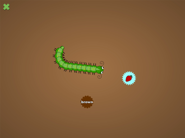 Very Hungry Worm for Kids - Learn colors  fruits