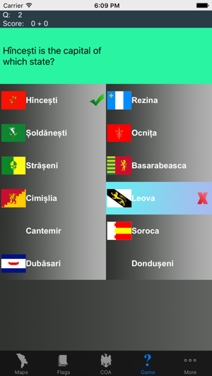 Moldova District Maps, Flags and Capitals(圖4)-速報App