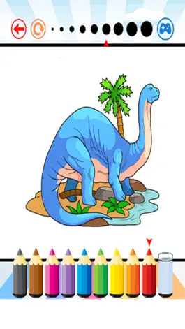 Game screenshot Dinosaurs2 Coloring Book - Activities for Kid apk