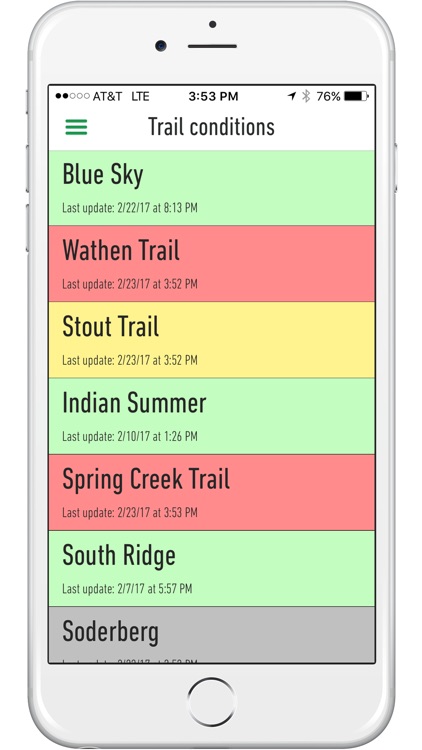 TrailStat App