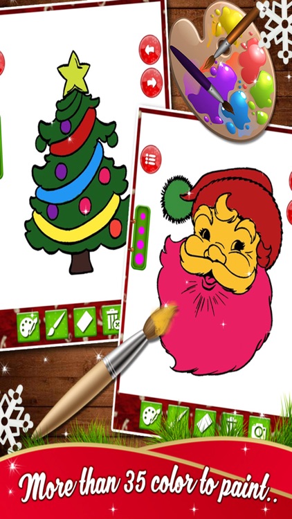 Christmas Kids Coloring Book - Holiday Fun