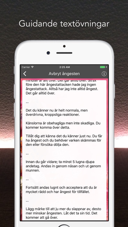 Ångestappen - ångesthantering i appformat screenshot-3