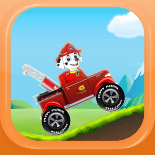 Firefighter Truck Racing Icon