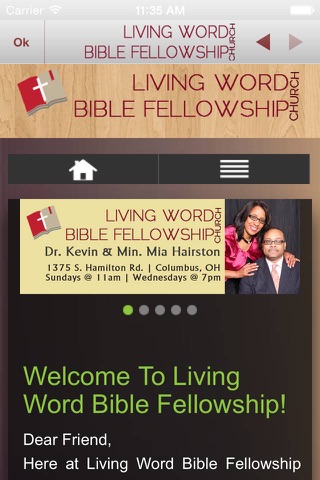 Living Word Bible Fellowship Church Columbus screenshot 3
