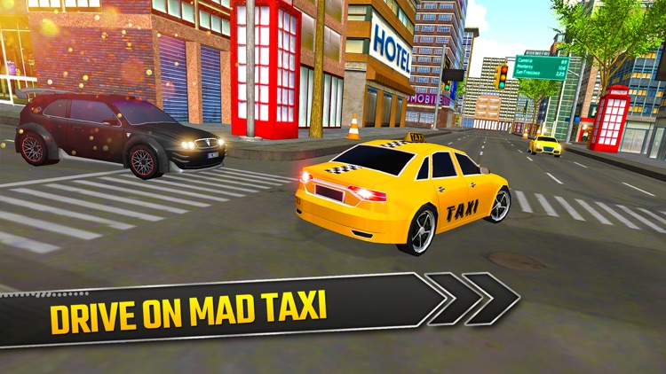 Taxi Driving Simulator 2017 - 3D Mobile Game screenshot-3