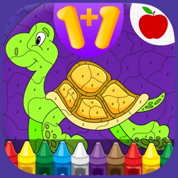 Kids Math Coloring Book - Paint by Numbers