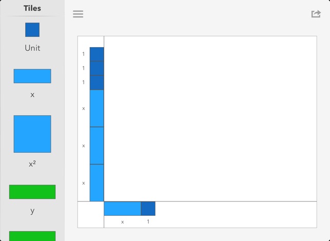 Algebra Tiles: Visualize Math(圖4)-速報App