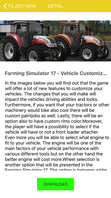 FS17 MOD - Mods For Farming Simulator 2017 iphone ekran görüntüleri