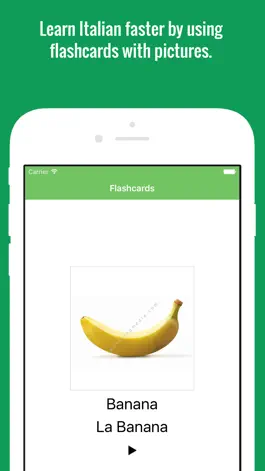 Game screenshot Italian Flashcards with Pictures Lite hack