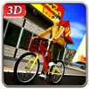 Bicycle Pizza Delivery Boy & Riding Simulator