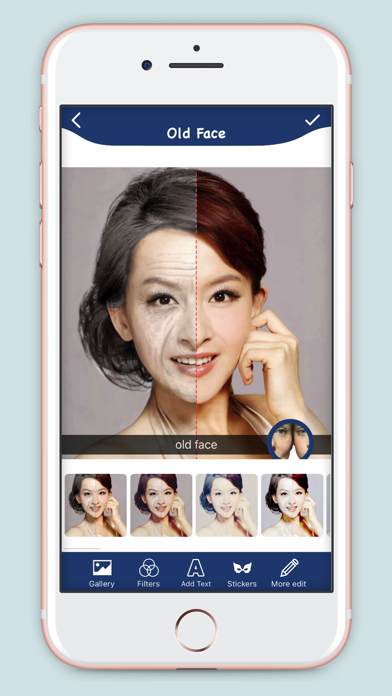How to cancel & delete Old Face Photo Editor - Booth from iphone & ipad 3