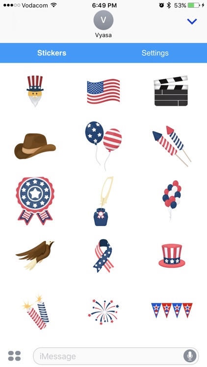 American Emoji - Great Emoticons for Texting