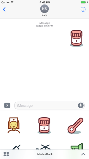 Medical Sticker Pack for Messaging