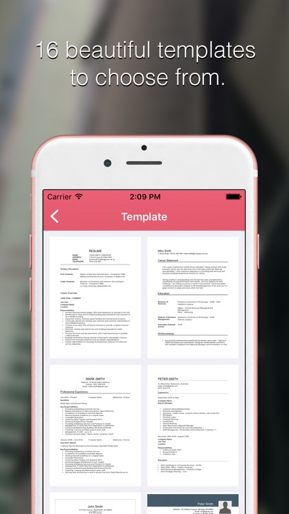 Resume Builder : Resume Maker
