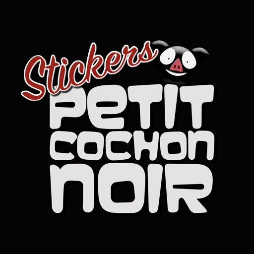 Les Stickers Petit Cochon Noir