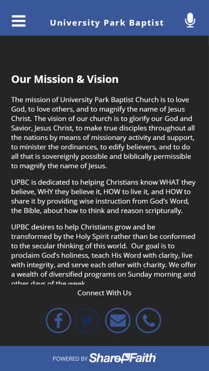 University Park Baptist