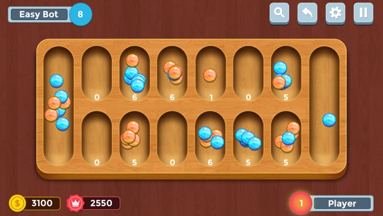 Mancala Online 2 Players: Multiplayer Free Game