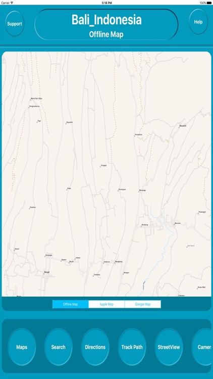 Bali Indonesia Offline Maps Navigation