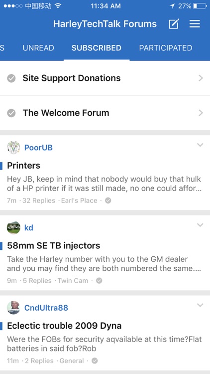 HarleyTechTalk Forums screenshot-3