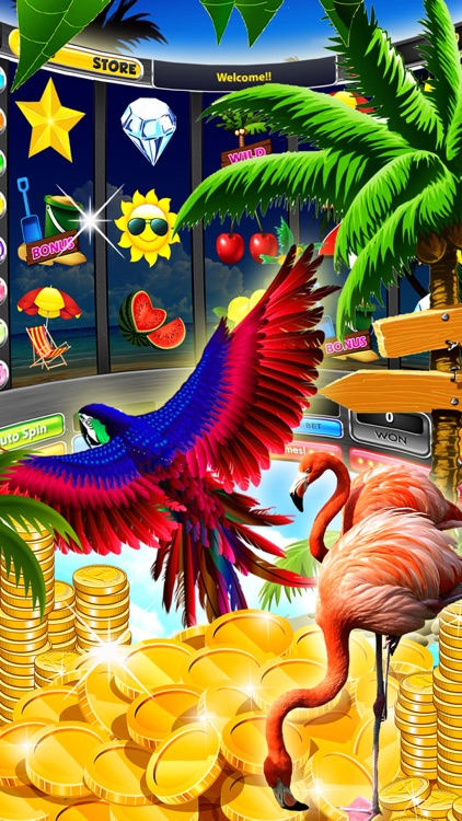 Paradise Mania™ Slots: 5-Reel Spin Ember-s Jackpot