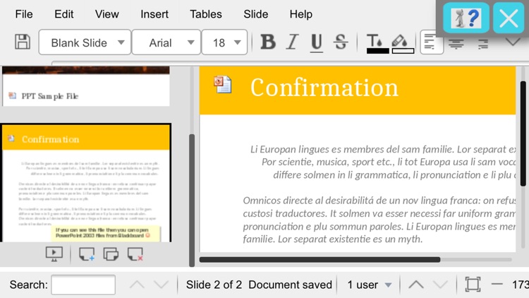 OffiPPT Slides editor for presentations screenshot-0
