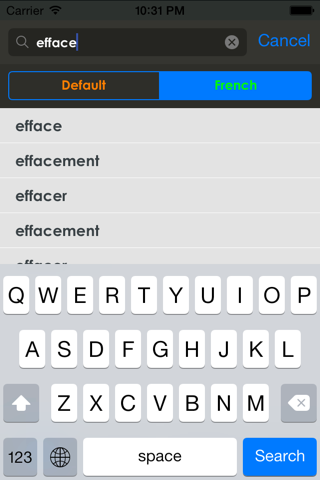Dictionnaire français + screenshot 2