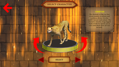 野生 の チーター シミュレーター ゲーム - 動物 サバイバル 3Dのおすすめ画像2